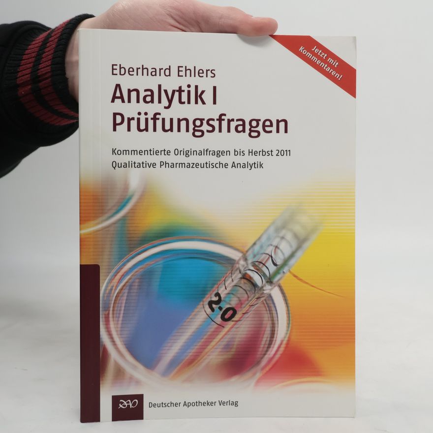 Eberhard Ehlers Ehlers, Analytik I Prüfungsfragen