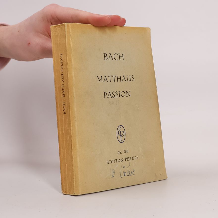 Johann Sebastian Bach Matthäus-Passion