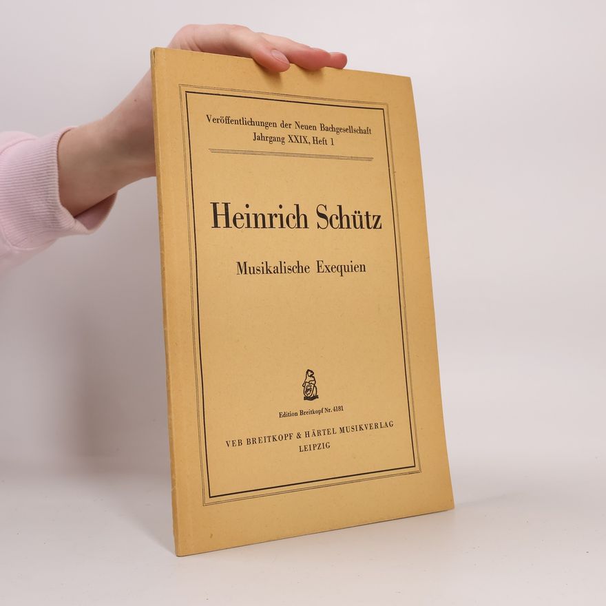 Heinrich Schütz Musikalische Exequien