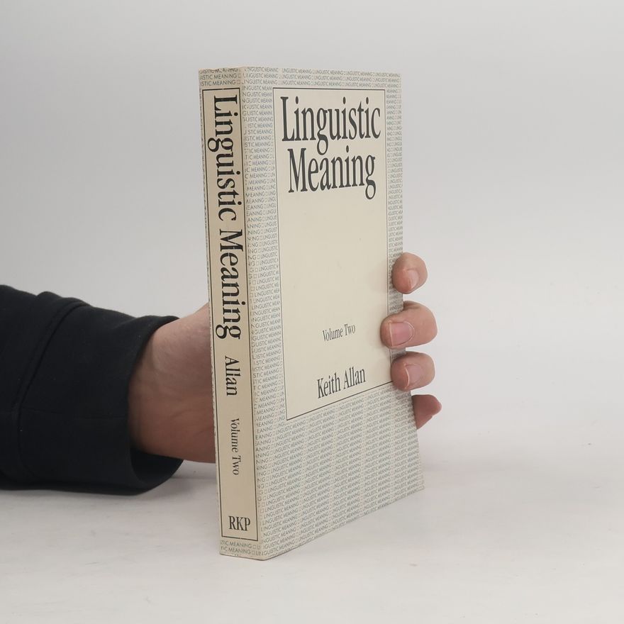 Keith Allan Linguistic Meaning