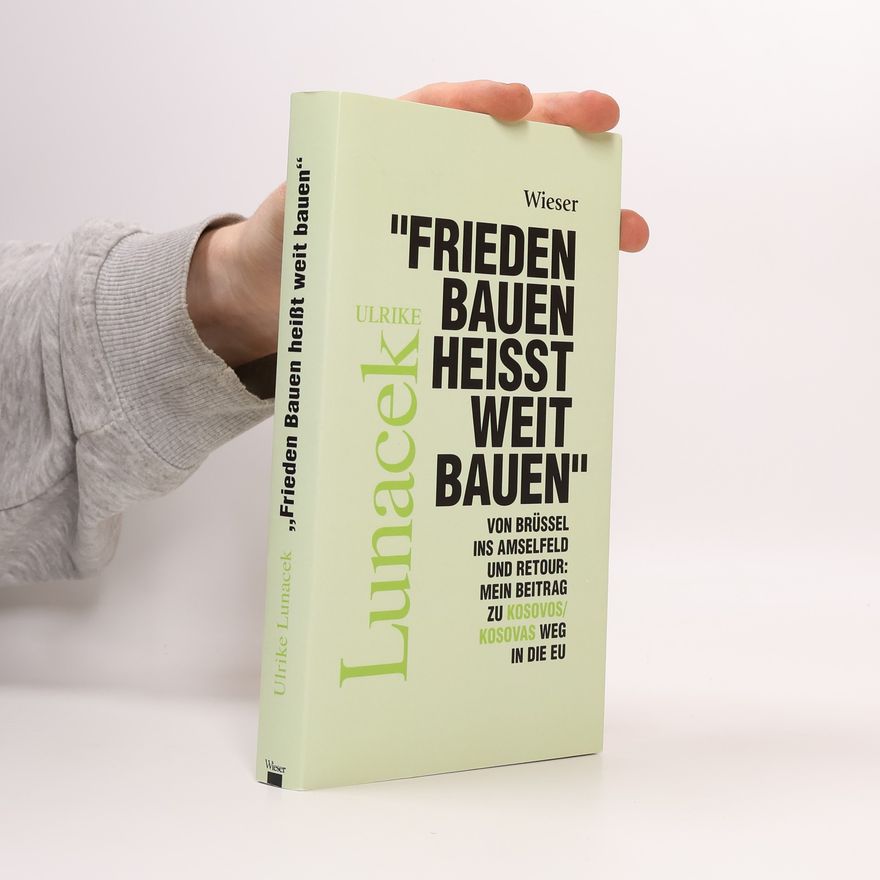 Ulrike Lunacek „Frieden bauen heißt weit bauen“
