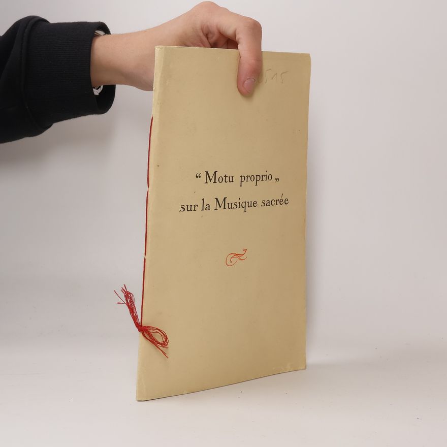 Collectif d'auteurs "Motu proprio" sur la Musique sacrée