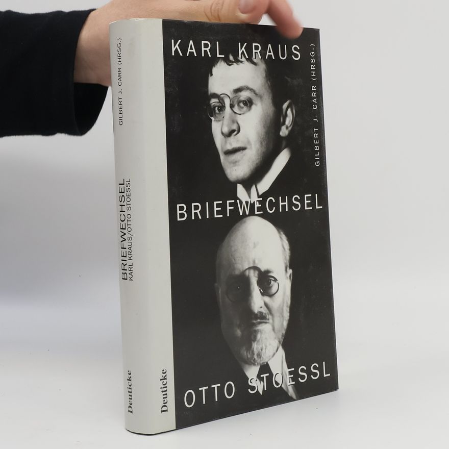 Otto Stoessl Briefwechsel 1902-1925