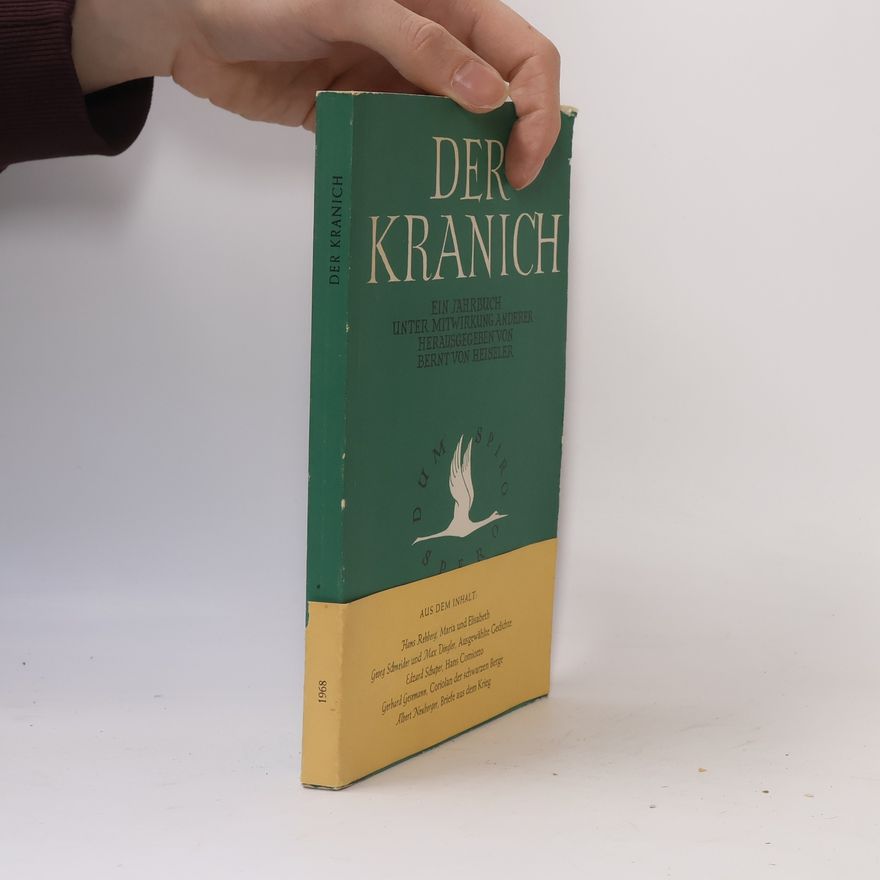 Hans Fromm Der Kranich ein Jahrbuch
