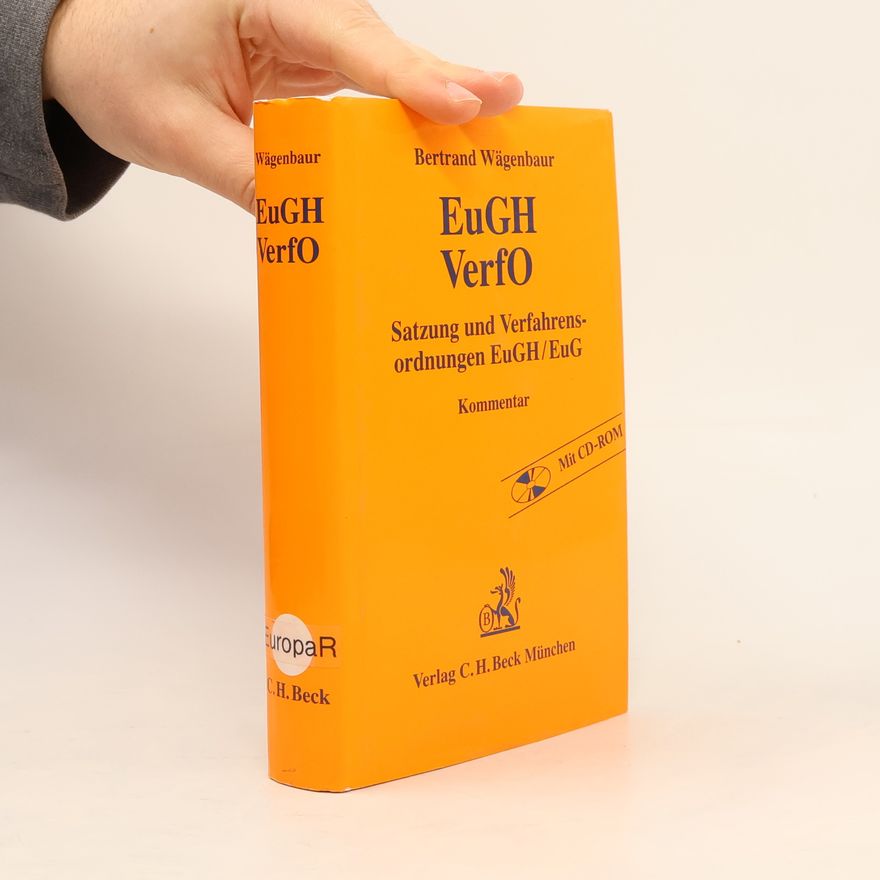 Bertrand Wägenbaur EuGH VerfO
