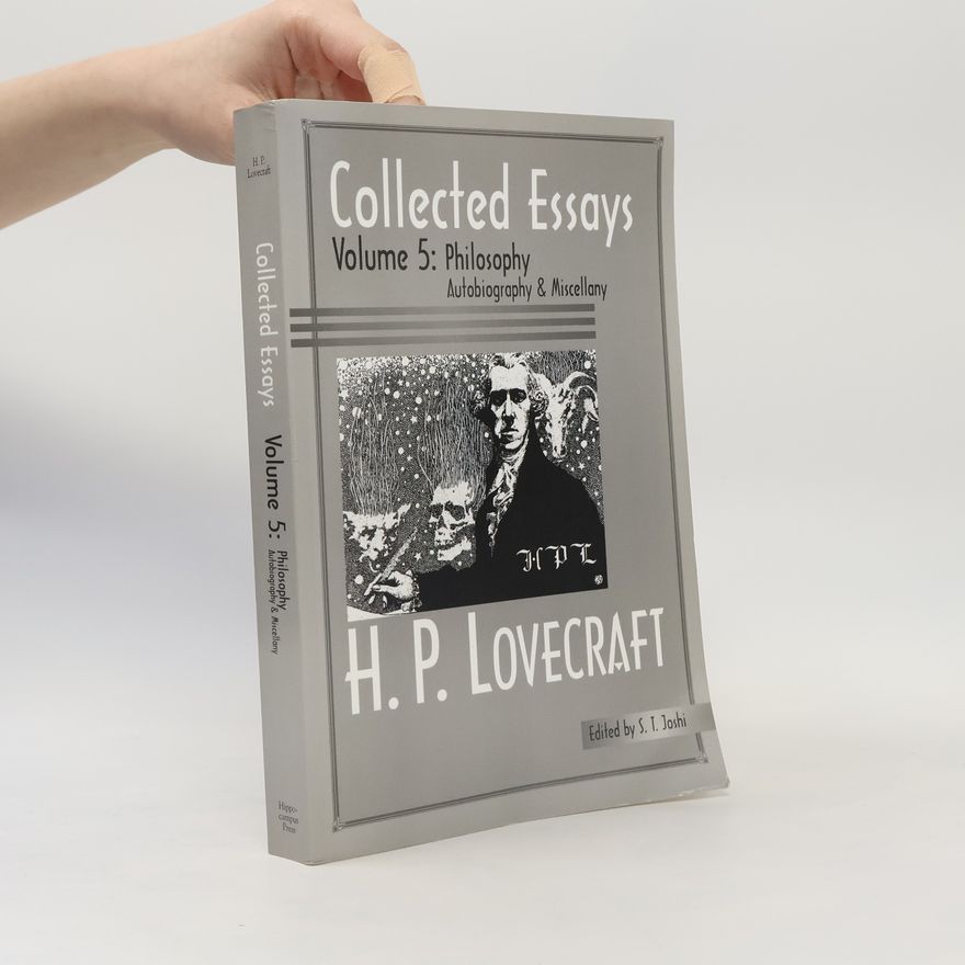 Sunand Tryambak Joshi Collected Essays 5