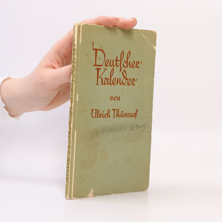 Ulrich Thürowf Deutscher Kalender