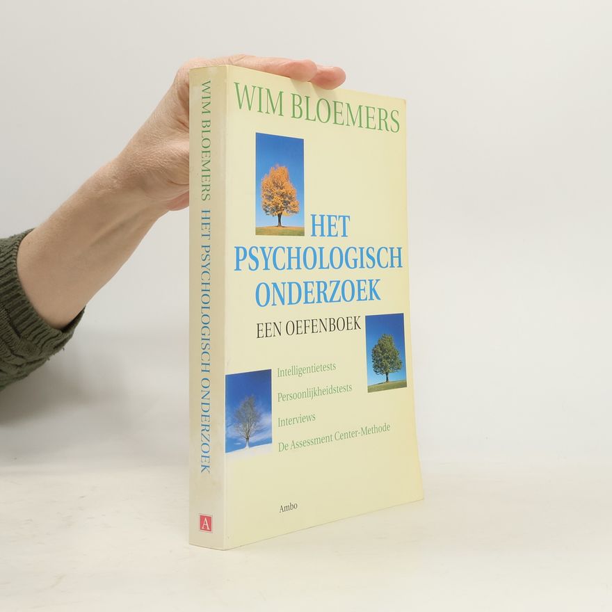 Wim Bloemers Het psychologisch onderzoek