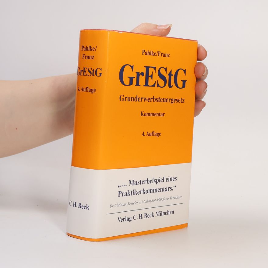 Armin Pahlke Grunderwerbsteuergesetz