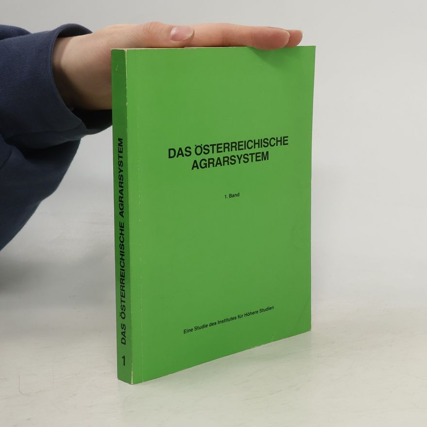 Kolektiv autorů Das österreichische Agrarsystem 1