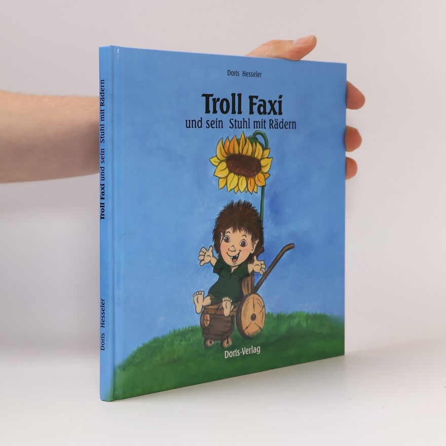 Doris Stommel-Hesseler Troll Faxi und sein Stuhl mit Rädern