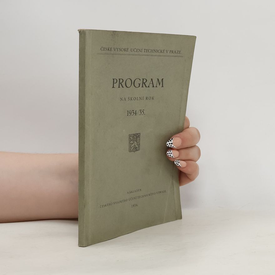 AA.VV. Program na školní rok 1934/35