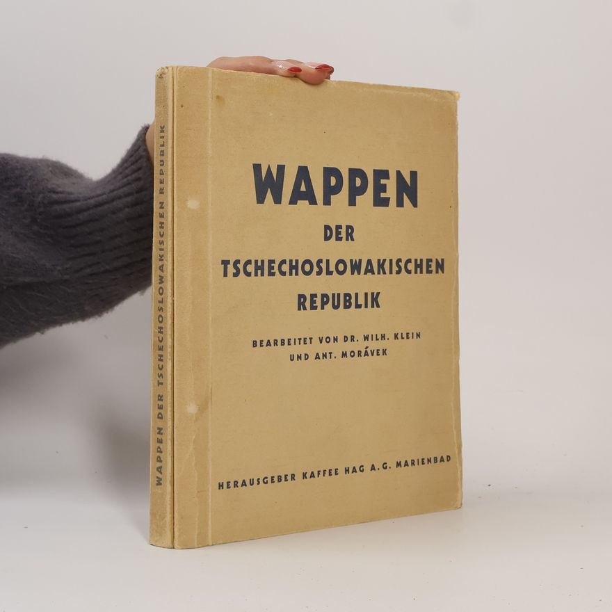 Ant. Morávek Wappen der Tschechoslowakischen Republik