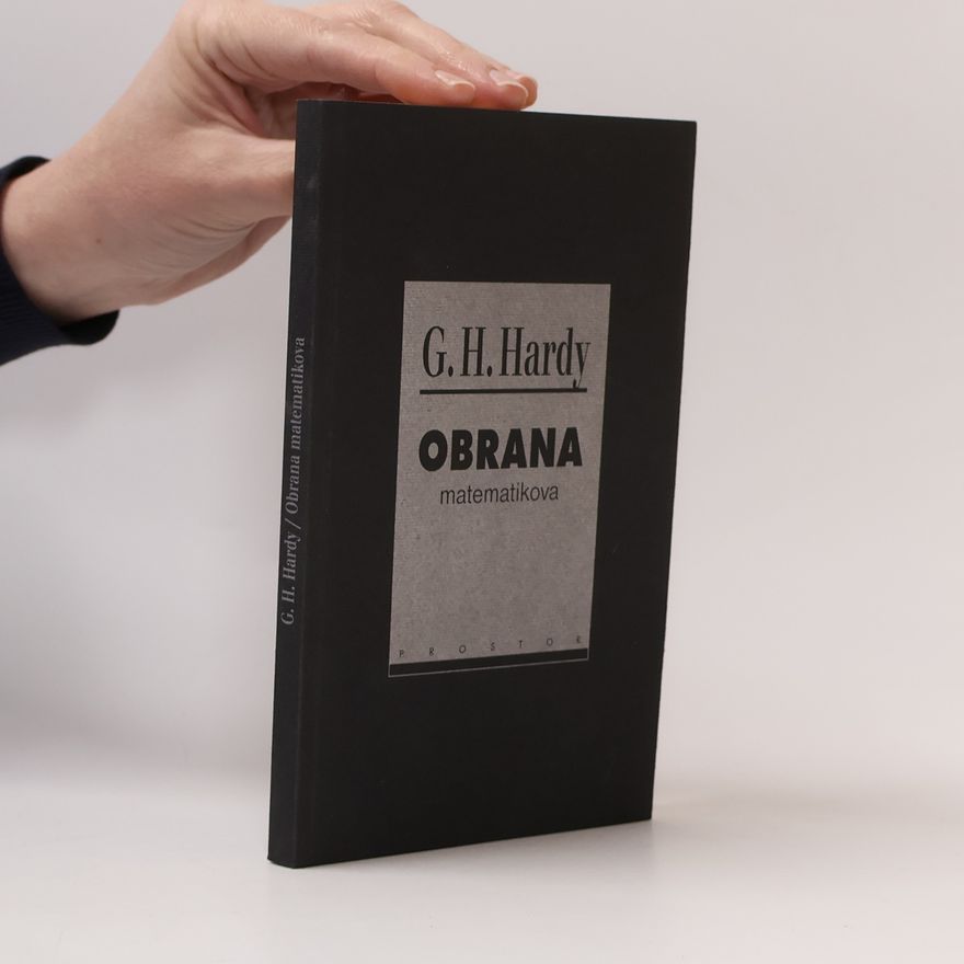 G.H. Hardy Obrana matematikova