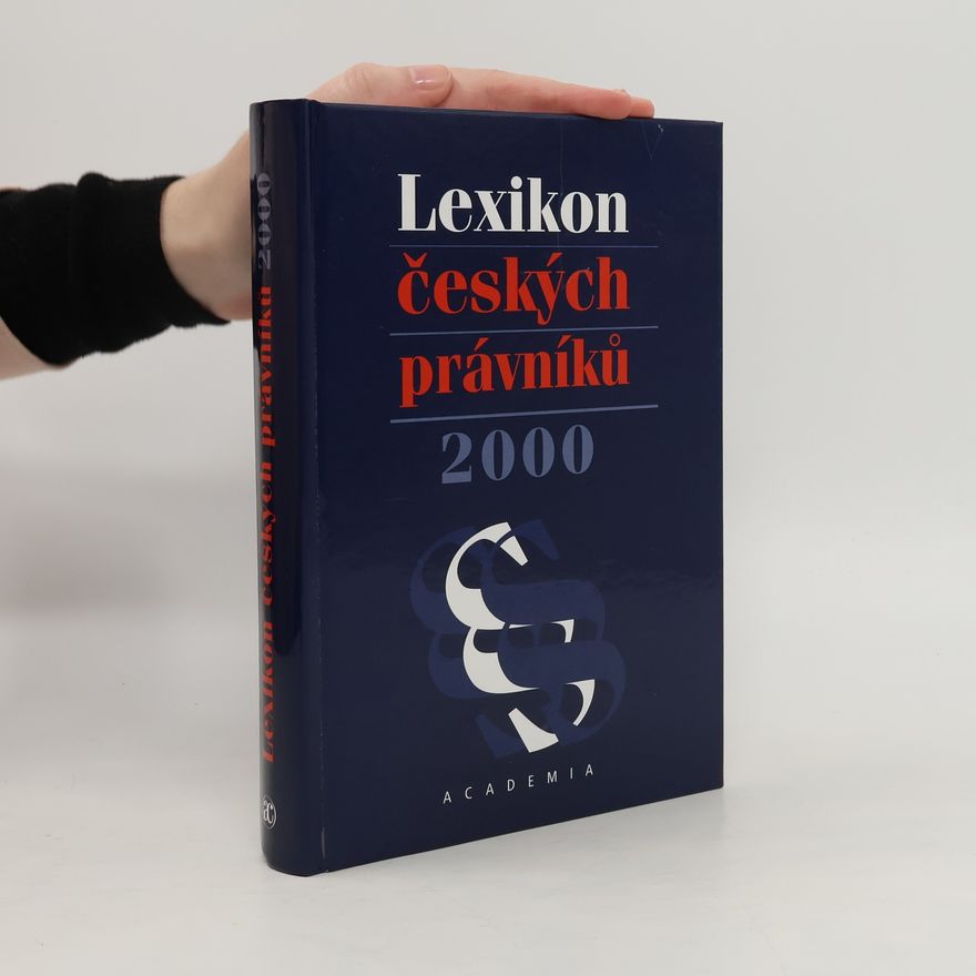 Pavel Tuma Lexikon českých právníků 2000