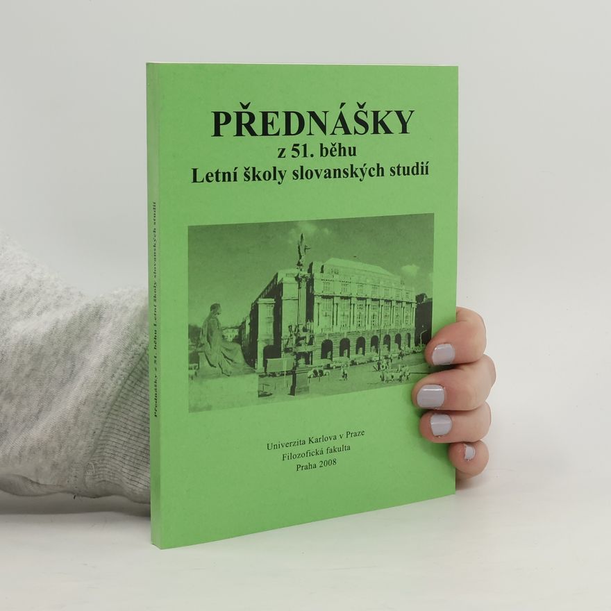 Jan Kuklík Přednášky z 51. běhu Letní Školy Slovanských Studií