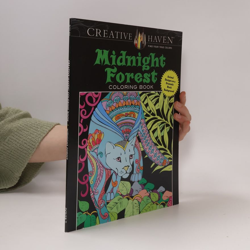 Lindsey Boylan Creative Haven Midnight Forest Coloring Book