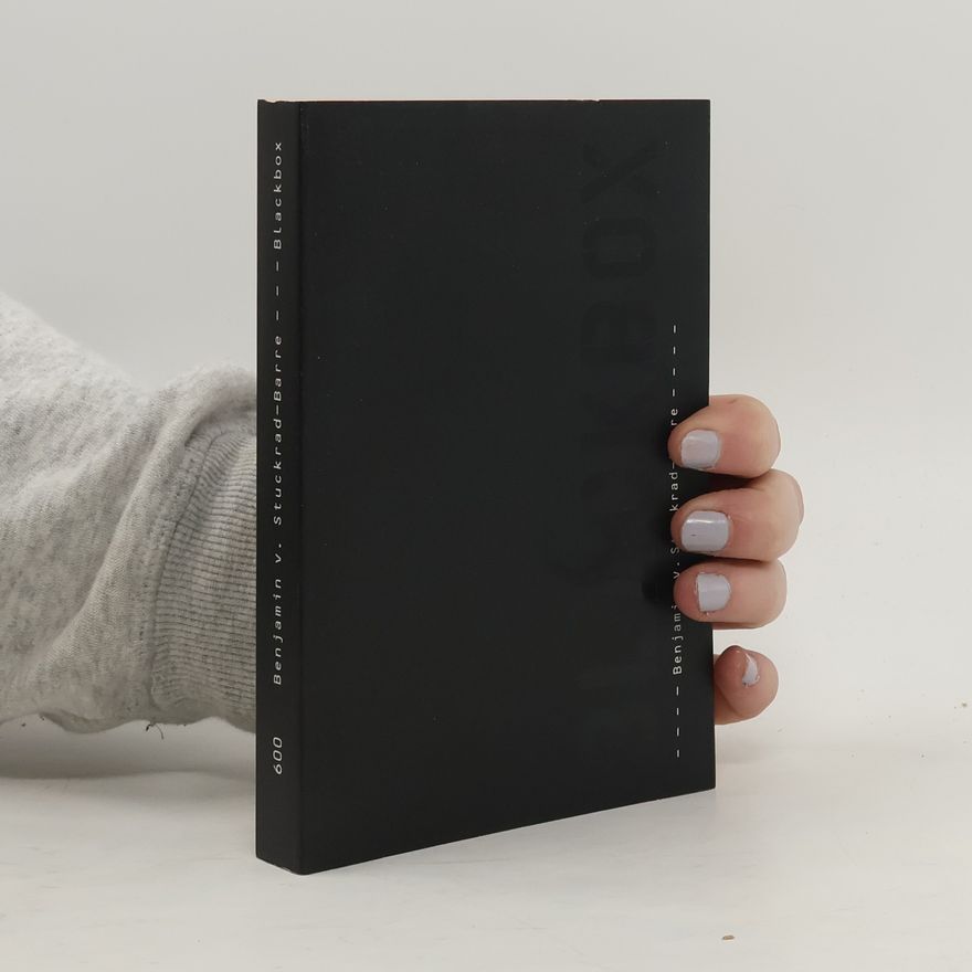 Benjamin von Stuckrad-Barre Blackbox