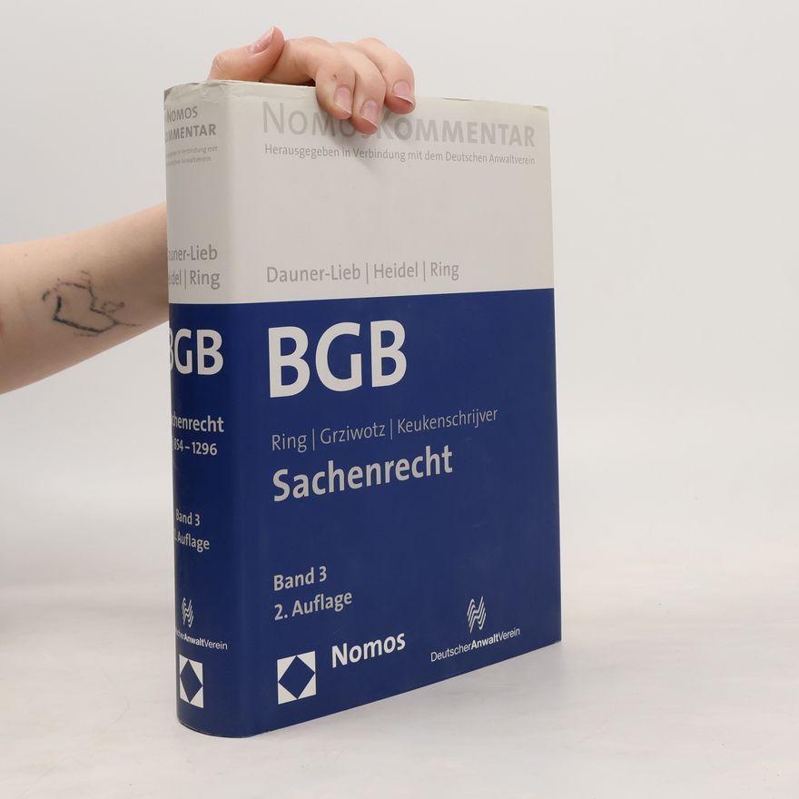 Gerhard Ring Bürgerliches Gesetzbuch. Sachenrecht. Band 3