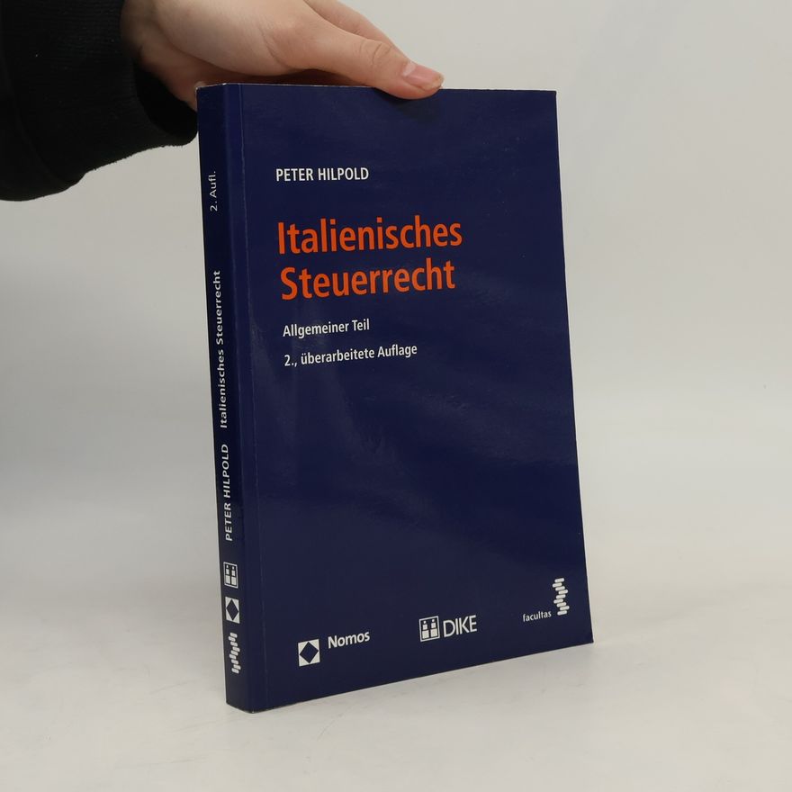 Peter Hilpold Italienisches Steuerrecht