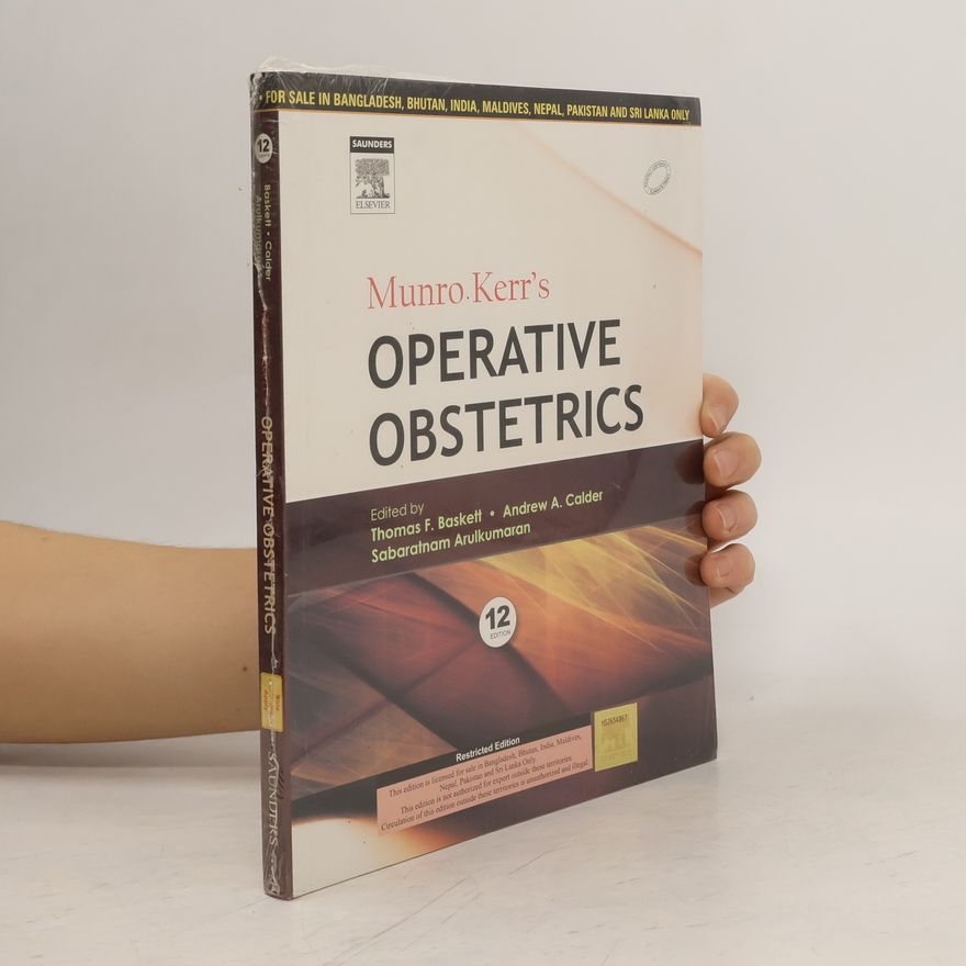 Andrew A. Calder Munrokerr's Operative Obstetrics