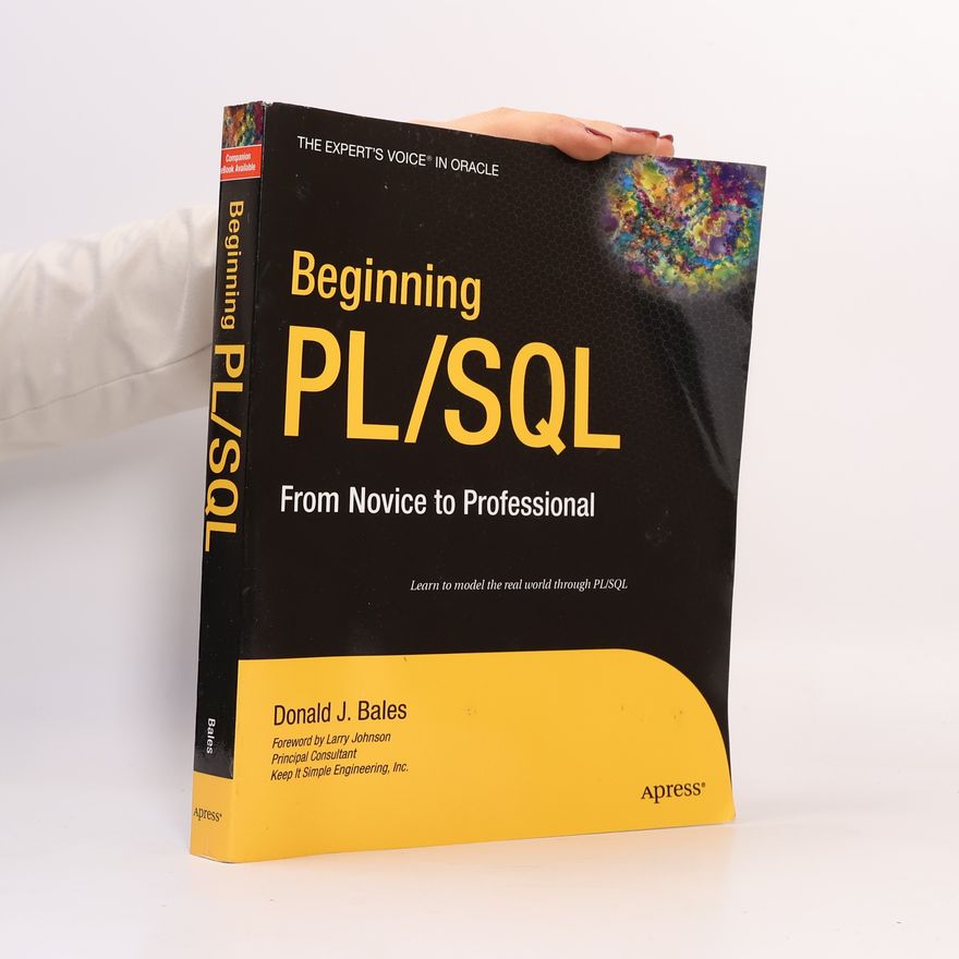 Donald J. Bales Beginning PL/SQL