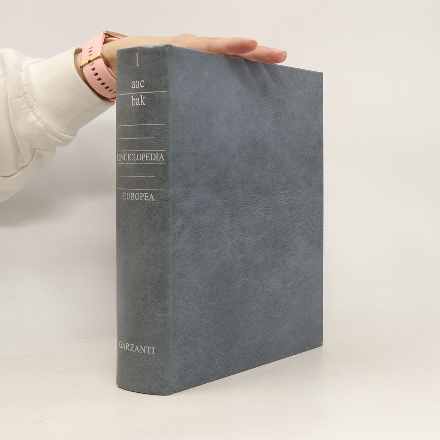 Autorenkollektiv Enciclopedia Europea. Volume I