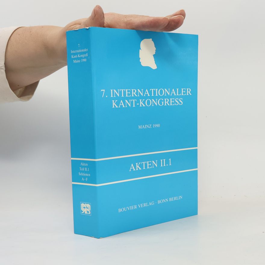 Gerhard Funke Akten des Siebenten Internationalen Kant-Kongresses