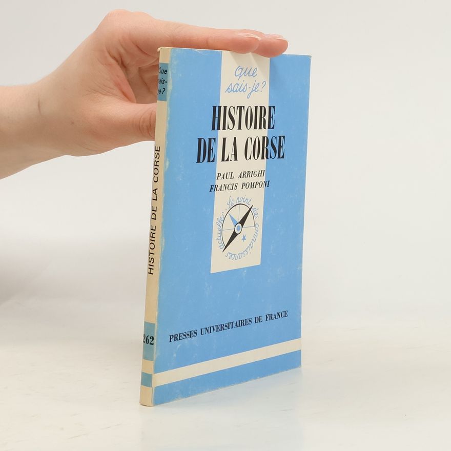 Francis Pomponi Histoire de la Corse