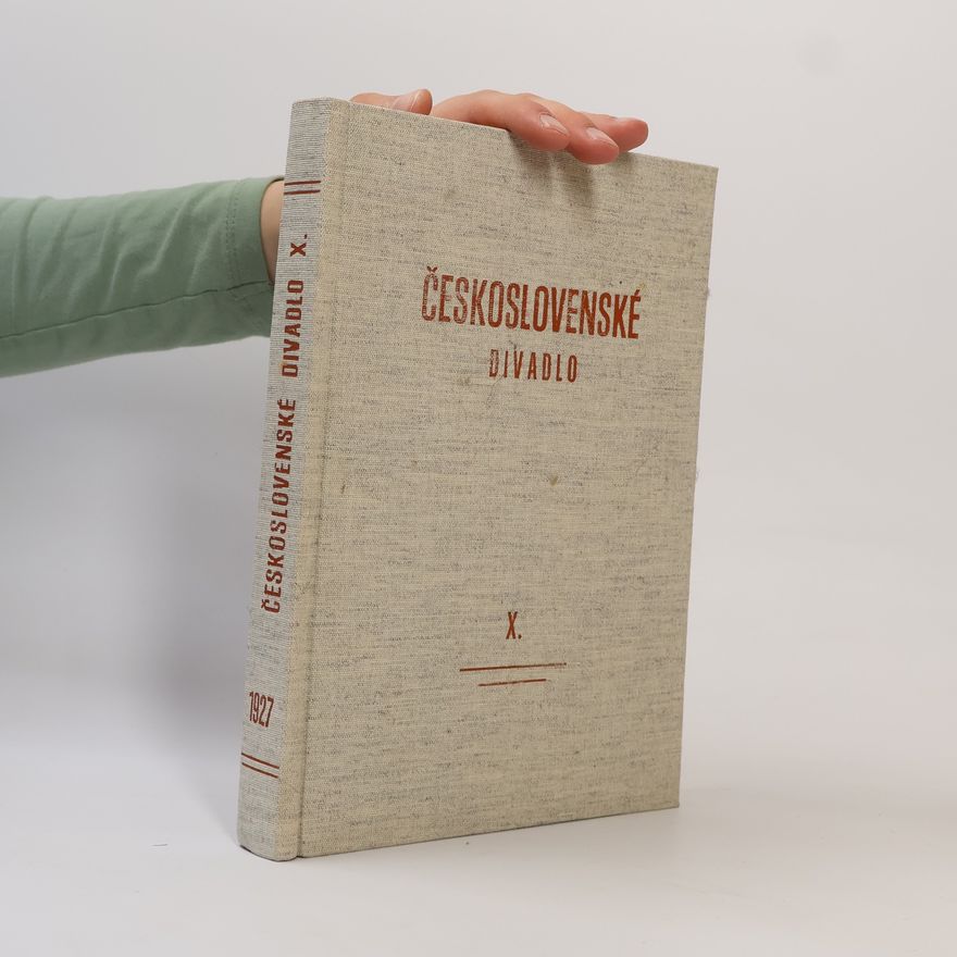 Collectif d'auteurs Československé divadlo V (X.)