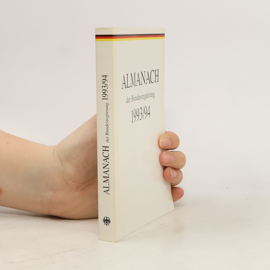Christian Kra mer Almanach der Bundesregierung 1993/1994