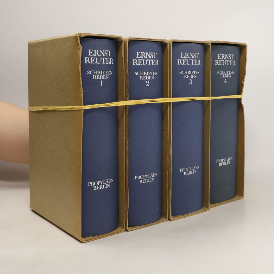Ernst Reuter Schriften, Reden 1.-4.