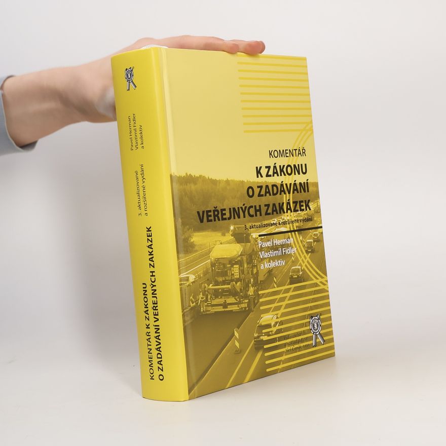Vlastimil Fidler Komentář k zákonu o zadávání veřejných zakázek