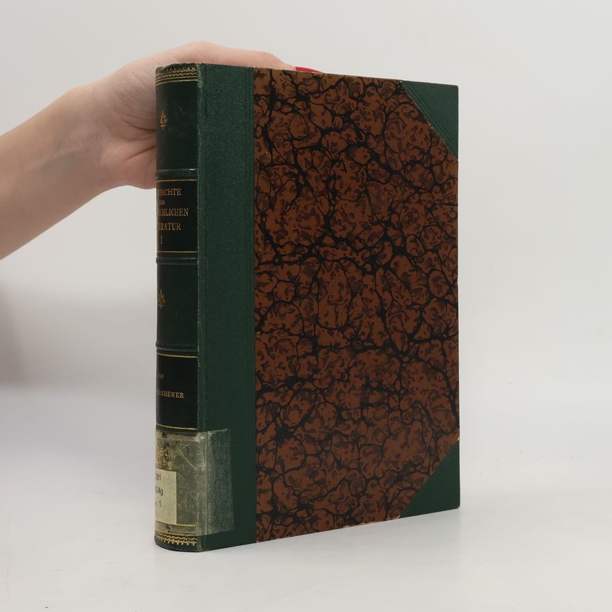 Otto Bardenhewer Geschichte der altkirchlichen Literatur I.