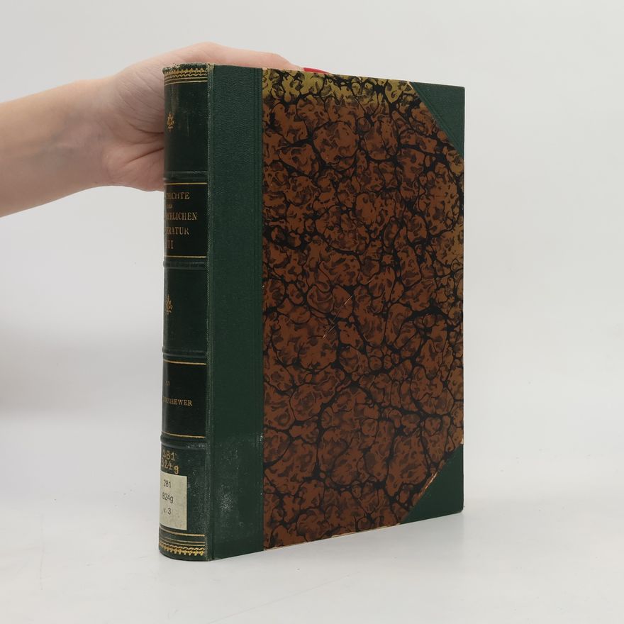 Otto Bardenhewer Geschichte der altkirchlichen Literatur 3