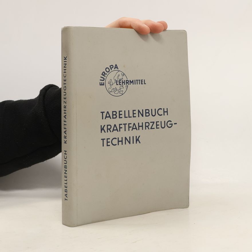 Hellmut Gerschler Tabellenbuch Kraftfahrzeugtechnik