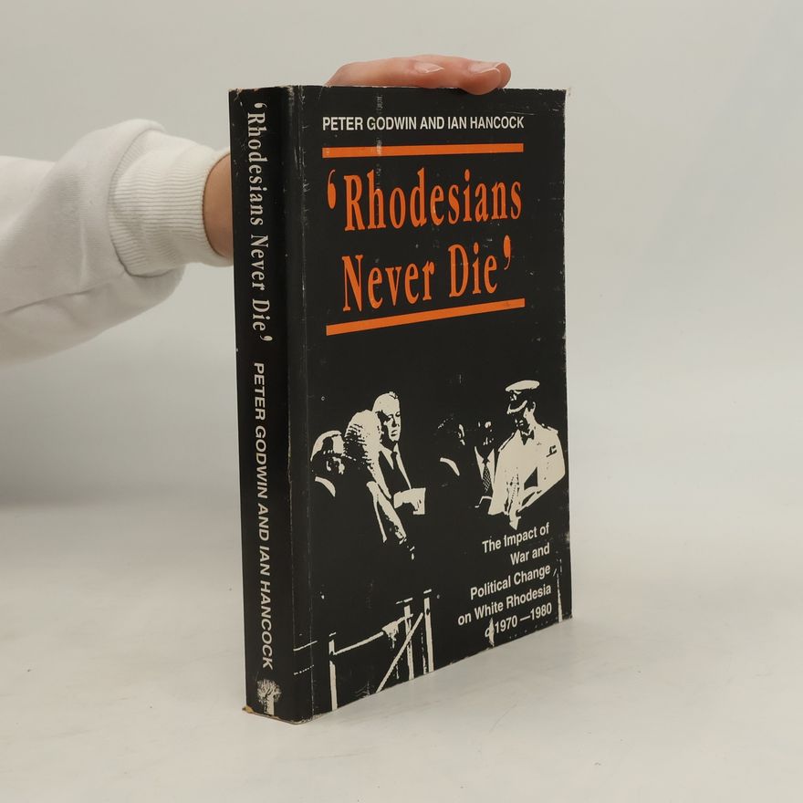 Peter Godwin State and Democracy Series: Rhodesians Never Die