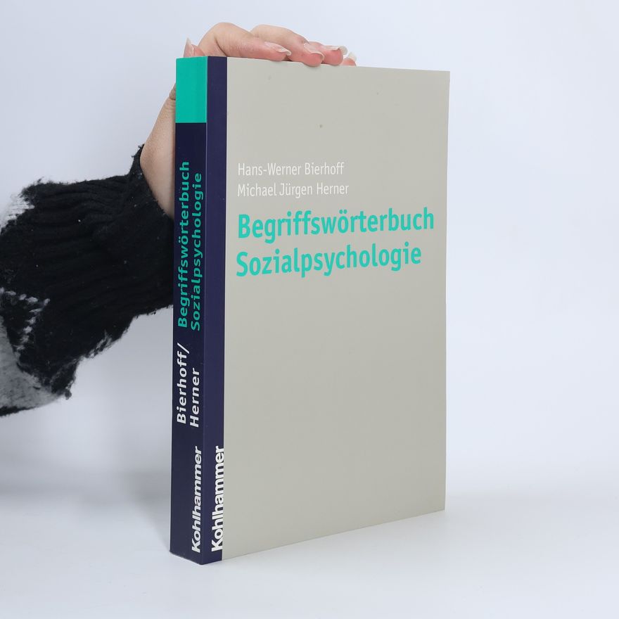 Michael Jürgen Herner Begriffswörterbuch Sozialpsychologie