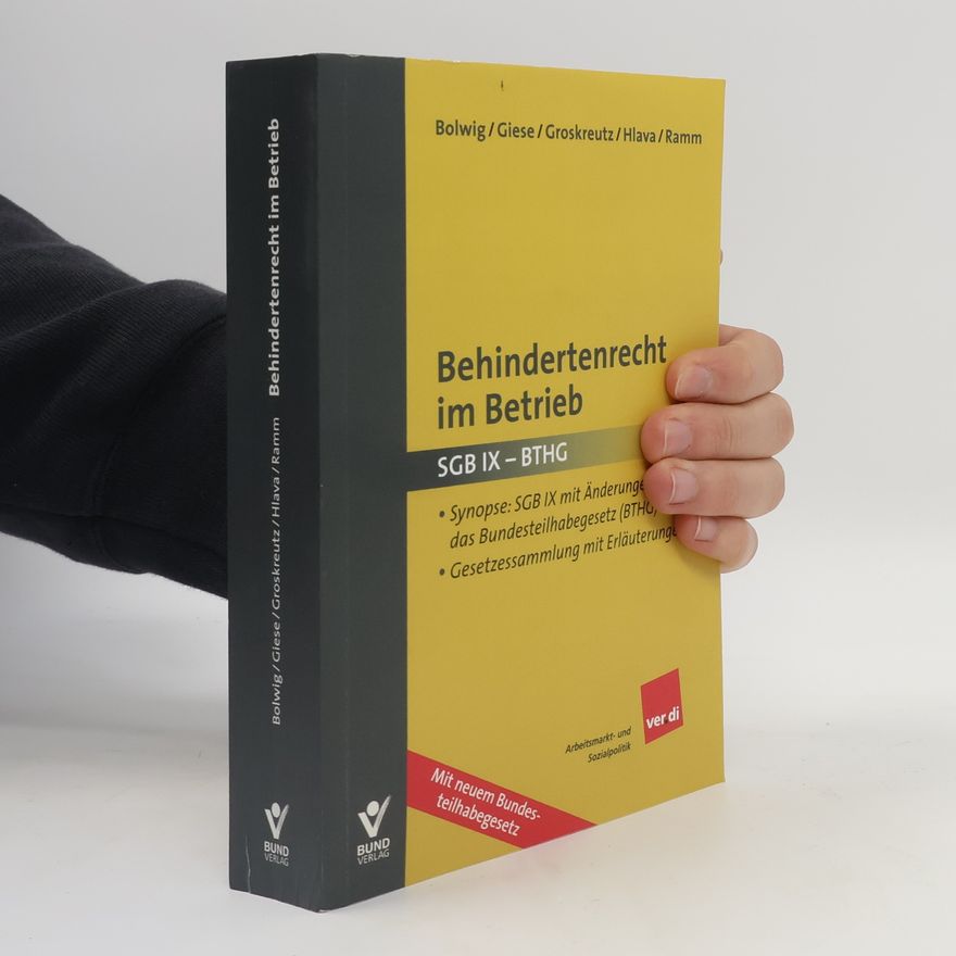 Autores varios Behindertenrecht im Betrieb