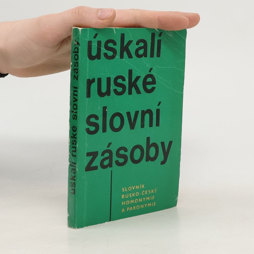 Vlček Josef Úskalí ruské slovní zásoby