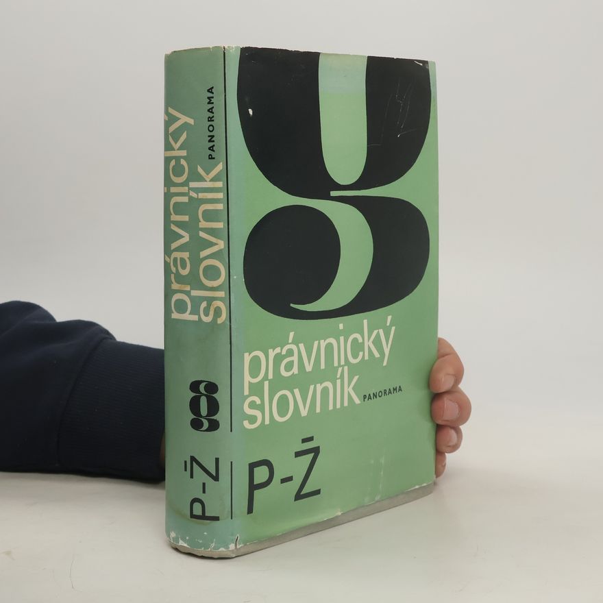 Kolektív autorov Právnický slovník P-Ž