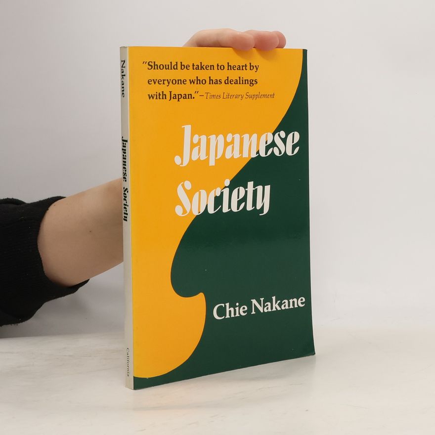 Chie Nakane Japanese Society