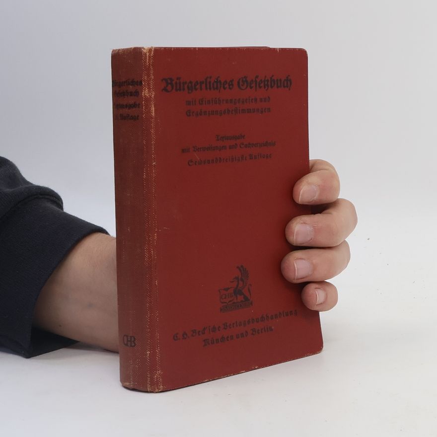 Autorenkollektiv Bürgerliches Gesetzbuch