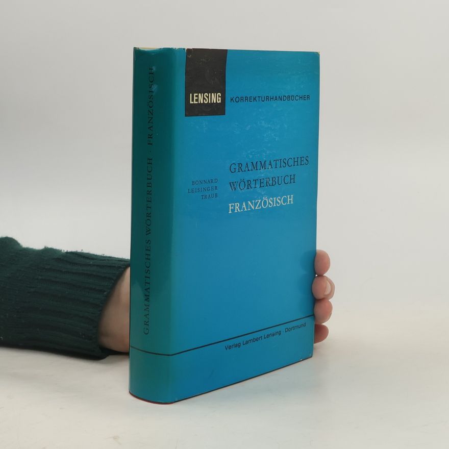 Henri Bonnard Grammatisches Wörterbuch