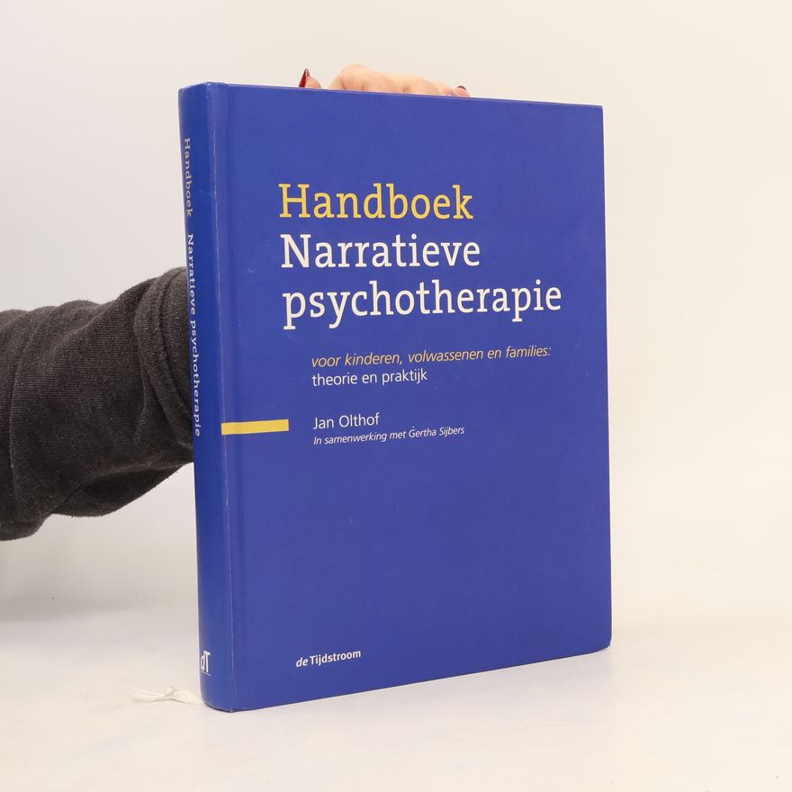 Gertha Sijbers Handboek narratieve psychotherapie