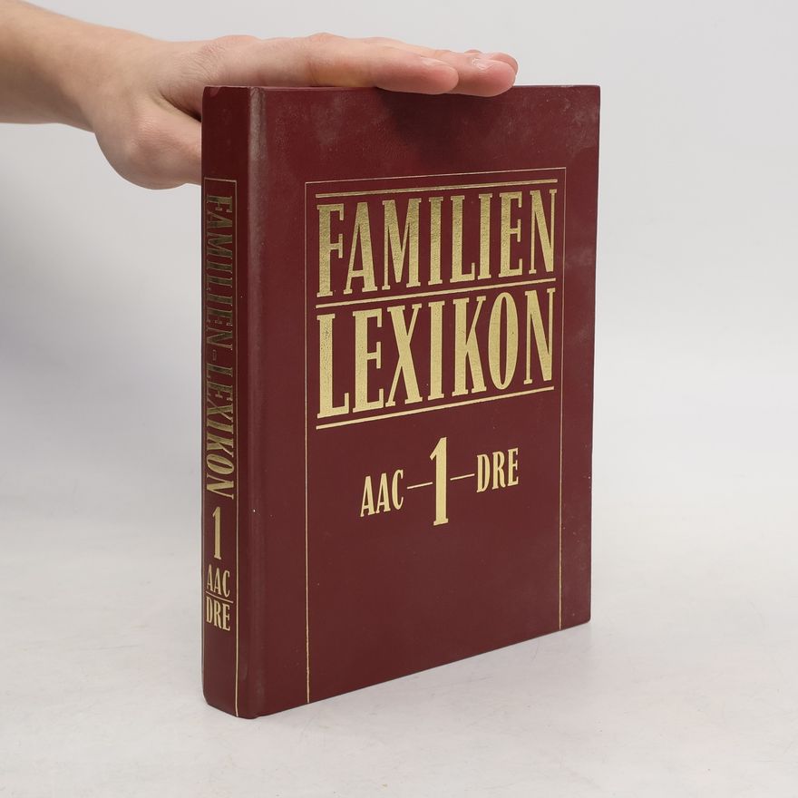 Auteurscollectief Familien lexikon 1. Aac-Dre