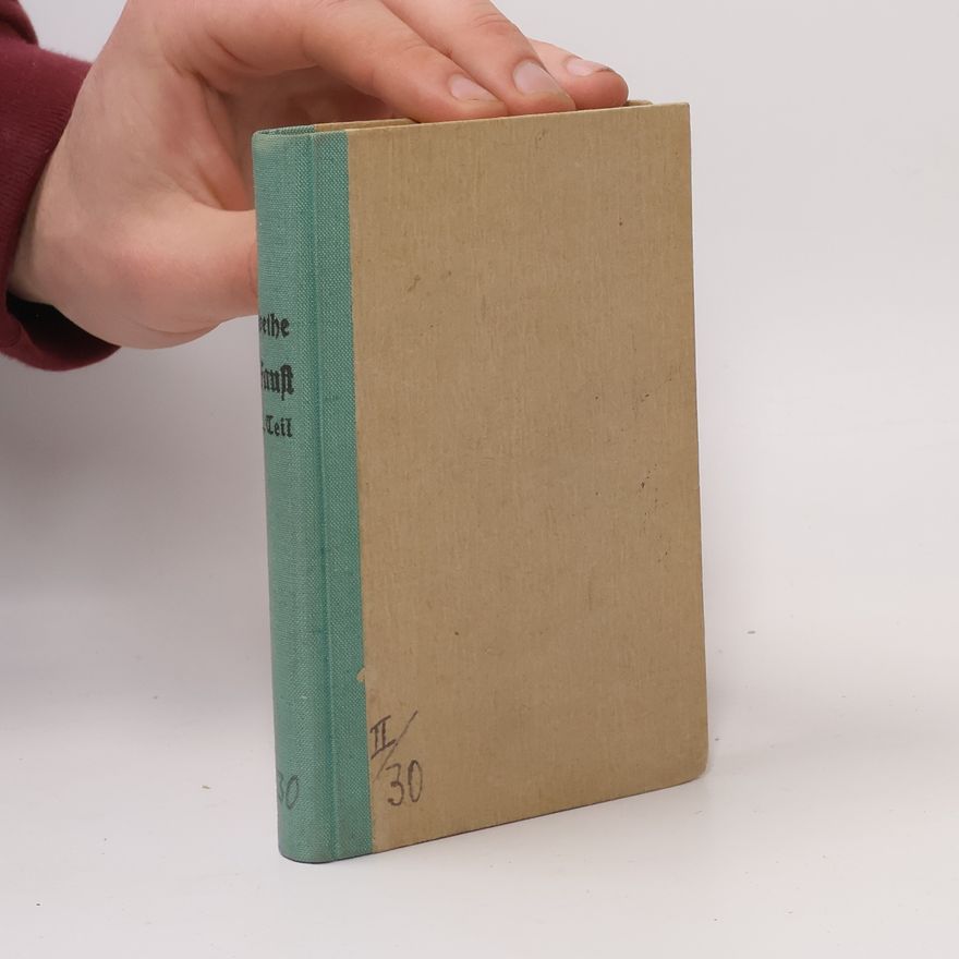 Johann Wolfgang von Goethe Faust 2