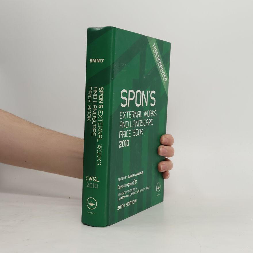 Davis Langdon Spon's External Works and Landscape Price Book 2010 - 29th Edition
