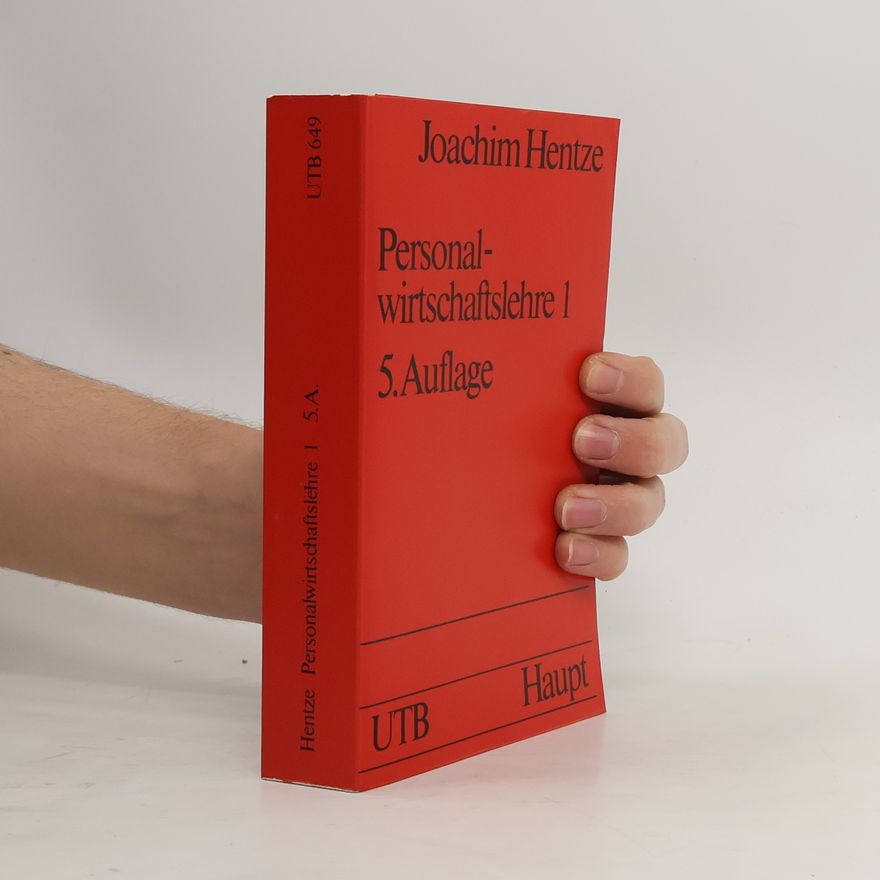 Joachim Hentze Personalwirtschaftslehre