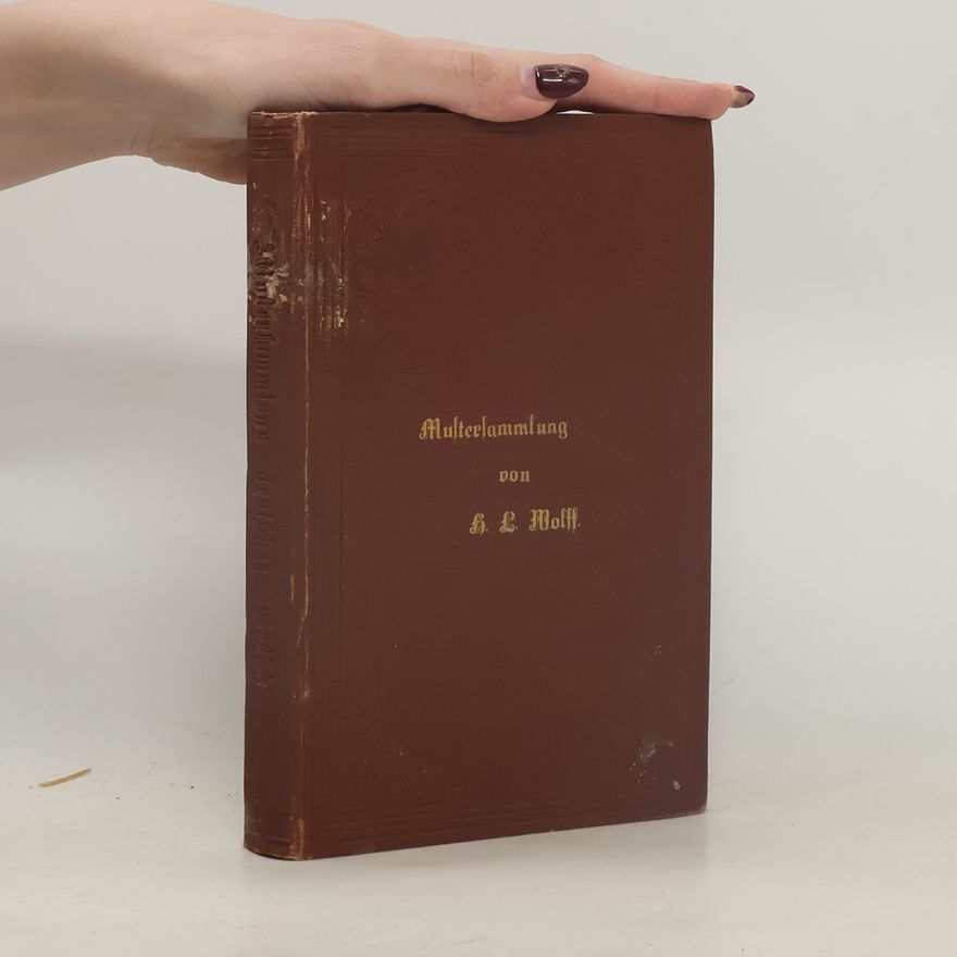 H. L. Wolff Mustersammlung deutscher Gedichte